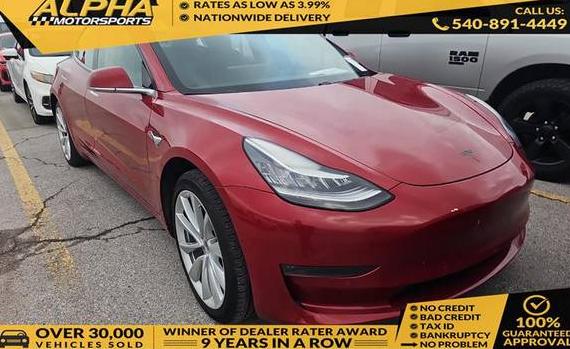 TESLA MODEL 3 2018 5YJ3E1EA2JF031677 image